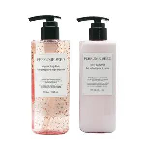 더페이스샵 퍼퓸씨드 벨벳 바디워시+바디밀크 2종_b