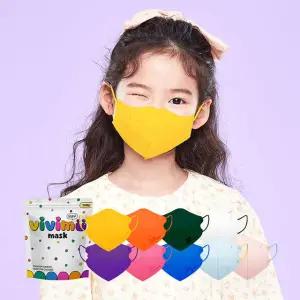 케이리얼 비비무 어린이 마스크 40매 키즈 주니어 소형 9color