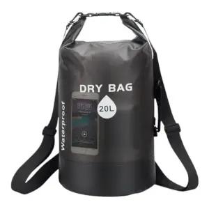 ( )여름 물놀이 생활 방수 반투명 드라이백 20L 바캉스 워터파크 방수백 물놀이 가방 방수파우치