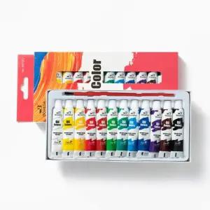 유화 물감 세트 12색 UATCR0100그림 미술 놀이