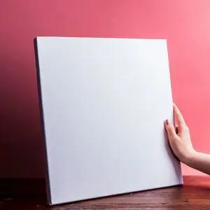 린넨 유화 캔버스(50x50cm)아크릴넨 미술 미술용 넨미술 물감 넨캔버스