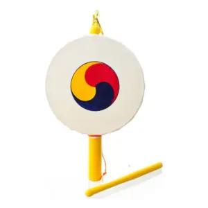 엔젤 소고 음십일 국악놀이 전통 리듬악기 어린이 교육용국산 영창 사물 교재용 음악시간 풍물 응원용 국악