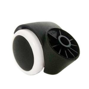 없는 소형 휠 8mm 공부방 카드 회의실 바퀴 회전의자 저소음 회전 키높이 의자 x화이트 로드리스 2인치 사무용 내마모 체어 냉장고 아이언