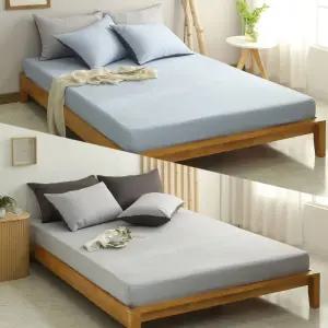 호텔식 에코 홑겹 매트리스커버 SS S Q 침대커버 메트리스커버 매트리스커버 요커버