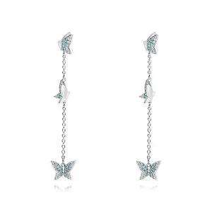 [스와로브스키] 5662182 Lilia 나비 드롭 귀걸이