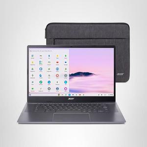 Acer 크롬북 플러스 515 노트북, Google AI u2013 15.6인치 풀 HD 1920 x 1080 IPS 터치 디스플레이 | 인텔 코어 i3-1305U | 8GB LPDDR5X | 256GB SSD | Wi-Fi 6E | FHD 카메라 | Chrome OS | CB515-2HT-33M4