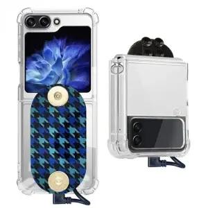 오토바이 배달용 투명 젤리 케이스 C타입 자석 충전 거치대 딱판