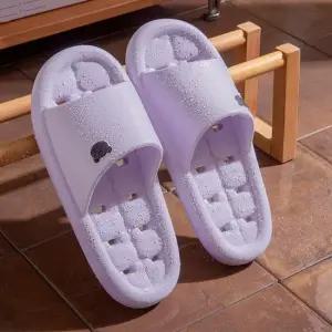 말랑쫀득 EVA 물빠짐 욕실화 베란다 화장실 신발 러우쿵 6컬러