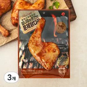 마니커에프앤지 참나무로 훈연한 훈제닭다리 170g 3개