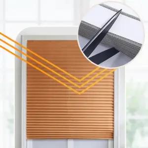 창문용 간편설치 붙이는블라인드 자취방 화이트 무타공블라인드