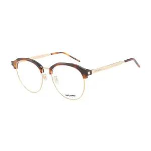 [생로랑] 명품 안경테 SL512F 002 라운드 하금테 여자 남자 안경