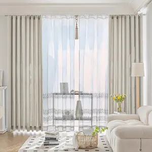 지나송 비엔느 암막커튼+코디커튼+커튼봉 특대형