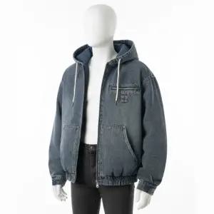 DIMITRI BLACK 디트로이트 패딩 자켓 2WAY 데님 인디고