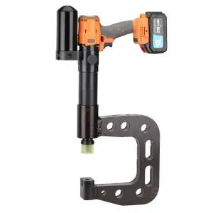 전동 펀칭기 타공기 앵글 철판 금형 압착기 유압펀칭기