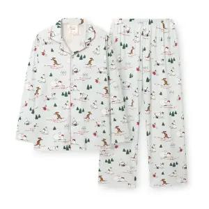 갤러리아 [오르시떼] 남성 G036 무민스노우볼 긴소매 파자마 세트