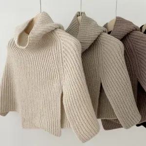 니트 터틀넥 어깨 숄 망토 목토시 어깨숄 니트케이프 여성케이프 넥워머