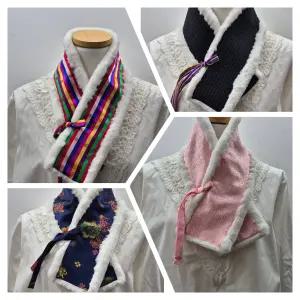 한복 깃 K-mood 머플러