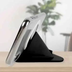 ( )삼각뿔 피라미드 핸드폰 스마트폰 거치대 스탠드 블랙 책상핸드폰거치대 핸드폰스탠드 핸드폰지지대 멀