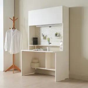 카이 조명 편수 수납책상세트 1200 학생/성인 공부책상 타공 악세사리 증정 이벤트 (E0등급자재 국내제작)