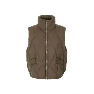 발렌시아 [HOT] 하이넥 구스 집업 베스트 패딩 24AGE61