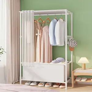 오픈옷장 행거 원룸 드레스룸 바구니 선반 서랍 간편설치