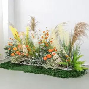 실내정원 식물 만들기 인조 조화 이끼 갈대 조경세트