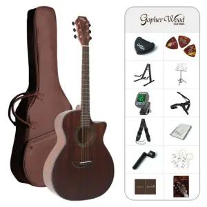 고퍼우드 G130MC 입문용 통기타 풀패키지 G-130MC