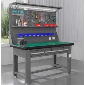 작업다이 정전기방지 작업대 타공판 책상 철제 공장 테이블