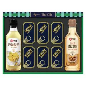 CJ 스마트초이스 T호 설 선물세트 쇼핑백포함 설날 스팸 선물셋트 올리고당 카놀라유 추석선물세트