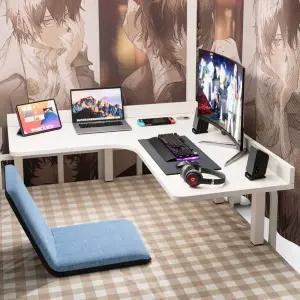 좌식 낮은 ㄱ자 기역자 학생 자형 노트북 코너 원룸