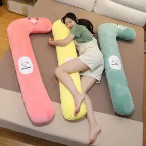 긴베개 죽부인용 바디필로우 롱쿠션 침대 ㄱ자