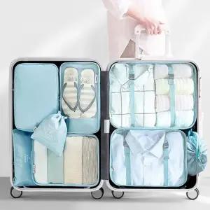 여행용 캐리어 여행파우치 7종세트 정리백 멀티파우치 여행파우치 압축파우치