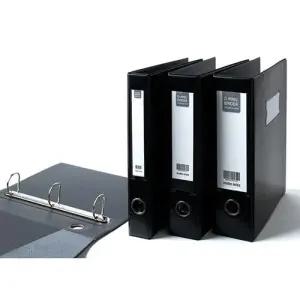 고주파 3공D링 바인더 A4 3cm 흑색 2개