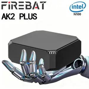 FIREBAT AK2 플러스 미니 PC 인텔 N100 N150 CPU 윈도우 11 16GB DDR4 RAM 512GB SSD WiFi BT4.2 HDMI USB