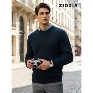 [지오지아]워셔블 마이크로 패턴 니트 (AEE1ER1102)