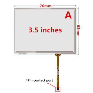 MP4 GPS 네비게이션 멀티미디어 산업용 등급 터치 스크린 패널 유리 교체 부품 용 3.5/4.3/5 인치 저항성