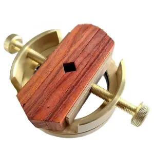 원목 인감 도장 회전 고정틀 스탬프 전각재료