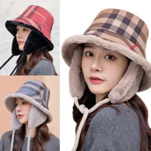 귀달이 KN144 버킷햇 체크