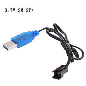 3.7V 400mA NiMh/NiCd 배터리 USB 충전기 팩, SM 2P 전방 플러그 전기 장난감 USB 충전 케이블,