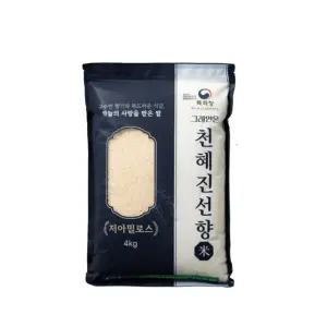 그레인온 천혜진선향 백미 4kg 1개 저아밀로스 프리미엄쌀