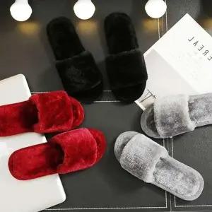 털슬리퍼 811PYL58 빅사이즈가능 털신 방한화 기모 밍크 털신발
