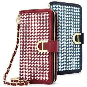 갤럭시S24울트라 S928 모건 하운드 체크 다이어리 WDB3EEC