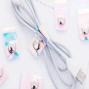 ( )선 정리 똑딱이밴드 케이블정리클립 배선정리클립 케이블정리기 충전기선정리