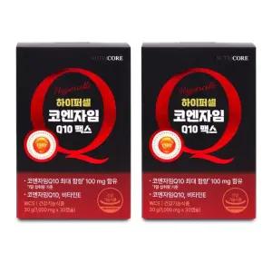 뉴트리코어 하이퍼셀 코엔자임Q10 맥스 1000mg x 30캡슐 X 2박스 I