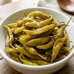 또밥찬 염장 고추 1kg 초절임 동치미 다진 고추무침 절임 장아찌 삭힌