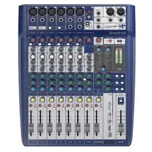 사운드크래프트 아날로그믹서 오디오 음향장비 음향 10채널