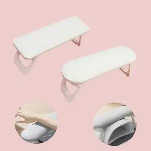 [하프클럽/]네일아트 폭신한 쿠션형 접이식 손목 팔 받침대 2종