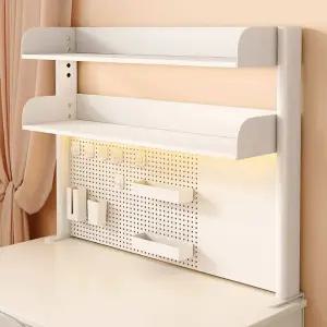 책상위 타공 선반 지 책상용 프레임 상부장 책꽂이