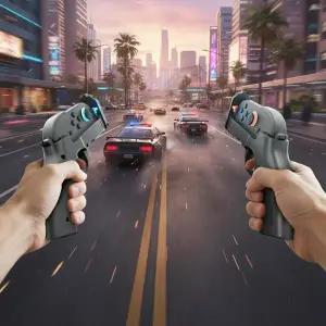 닌텐도 스위치2 게임 건 컨트롤러 조이콘 좌우 핸들 홀더 체감형 게임 건 미끄럼 방지 버트스톡 그립