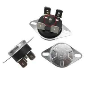 16A 20A250V 전기 온수기 액세서리  온도 조절기 KSD302 스위치 2 개